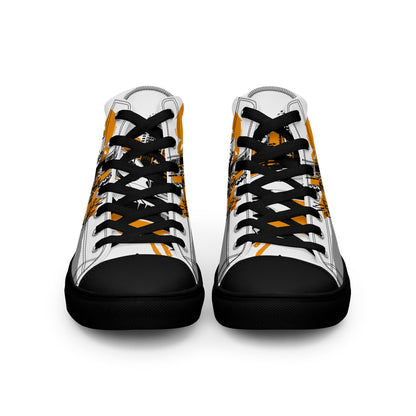 Men’s high top canvas shoes -Racing car - Shoes