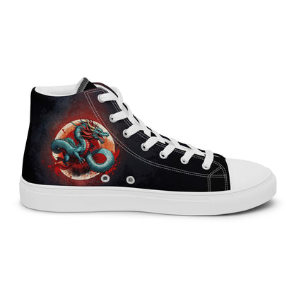 Unisex high top canvas shoes