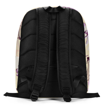 Minimalist Backpack - Orchid Flower - Bags
