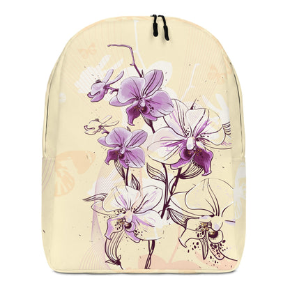 elegant floral backpack