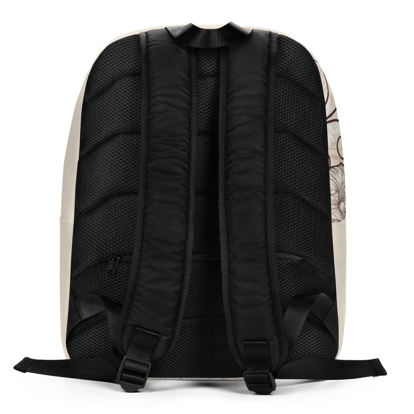 Minimalist Backpack - Vintage Floral Design - Bags