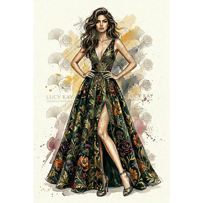 Procreate Fashion Croquis Bundle – Printable Illustration Kit