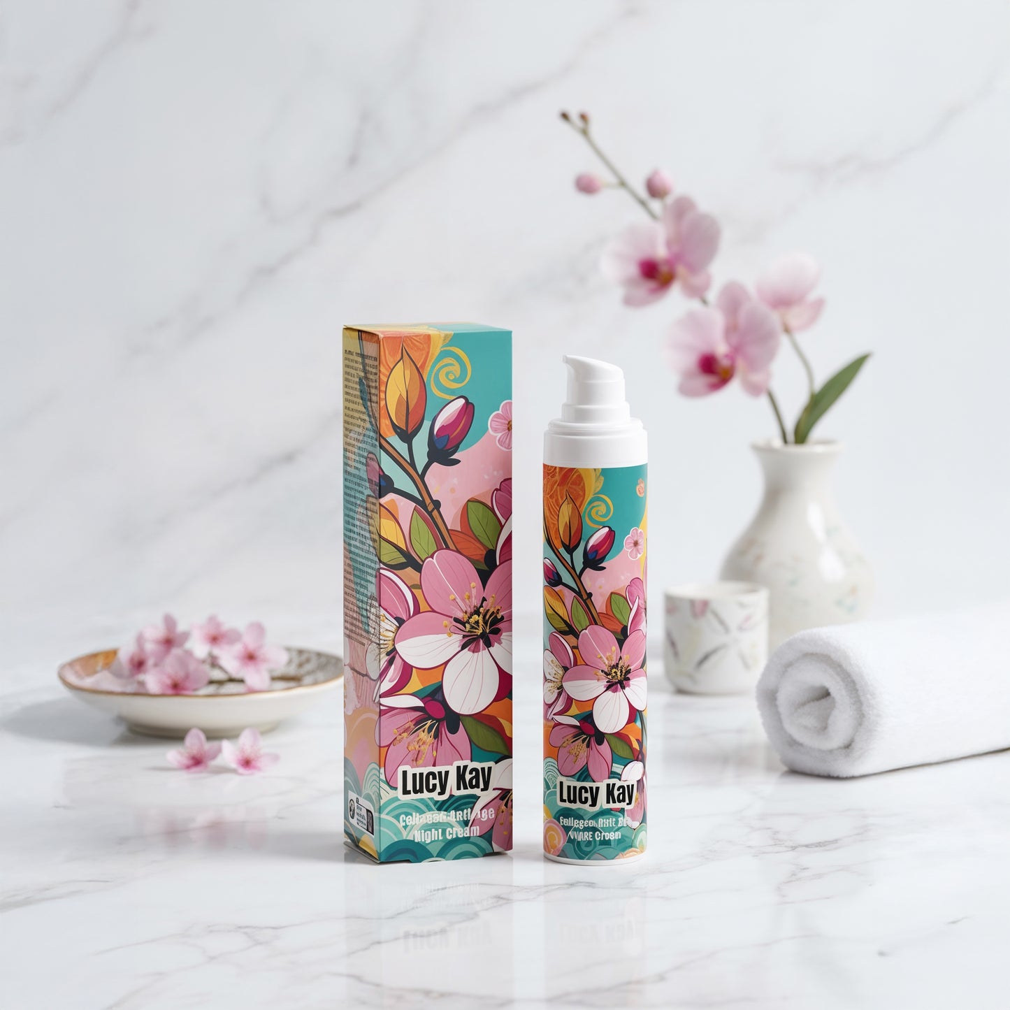 Collagen Anti-Age Night Cream | Deep Hydration & Firming with Shea & Cocoa Butter