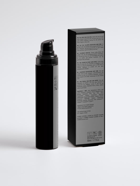 Oil-Free Zinc Face Gel for Men - Ganelli Royal - Cosmetics