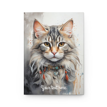 Personalized Hardcover Notebook Custom Name Diary A5 - Journal - Paper products