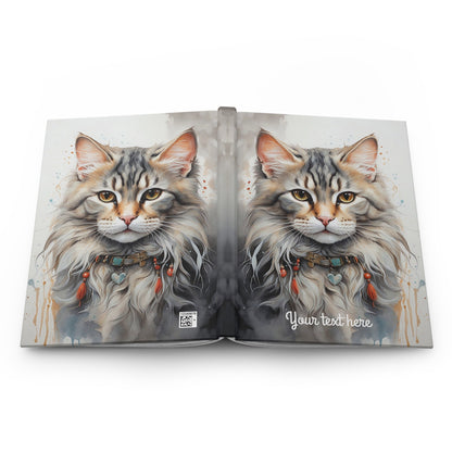 Personalized Hardcover Notebook Custom Name Diary A5 - Journal - Paper products