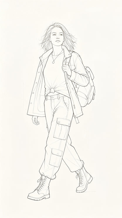 Urban Streetwear Fashion Illustration Bundle