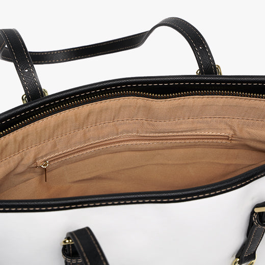 PU Leather Shoulder Bag - Doodles - Bags
