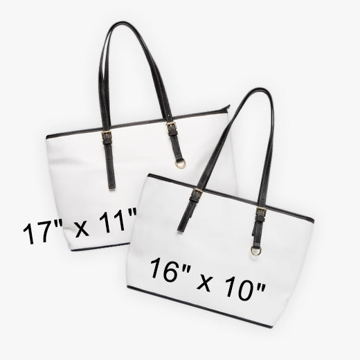 PU Leather Shoulder Bag - Doodles - Bags