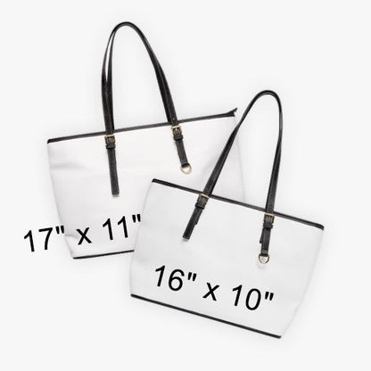 PU Leather Shoulder Bag - Doodles - Bags