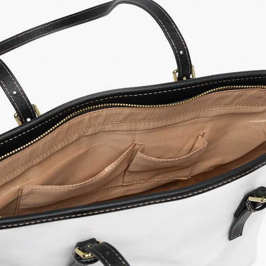 PU Leather Shoulder Bag - Doodles - Bags