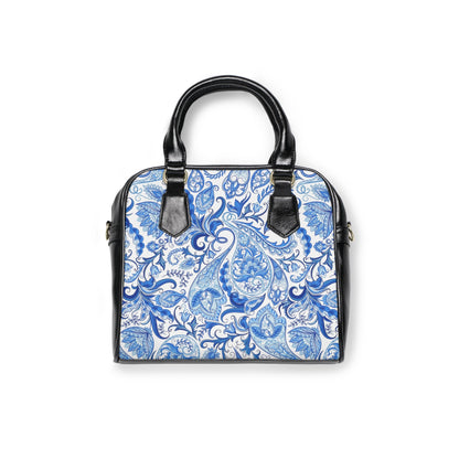 Shoulder Handbag - Blueprint - 9.45’’ x 8.27’’ / Black - Bags