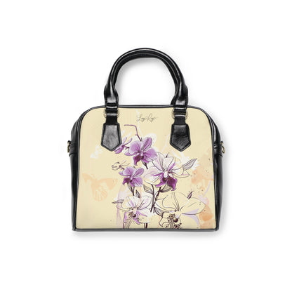 Shoulder Handbag - Orchid - 9.45’’ x 8.27’’ / Black - Bags