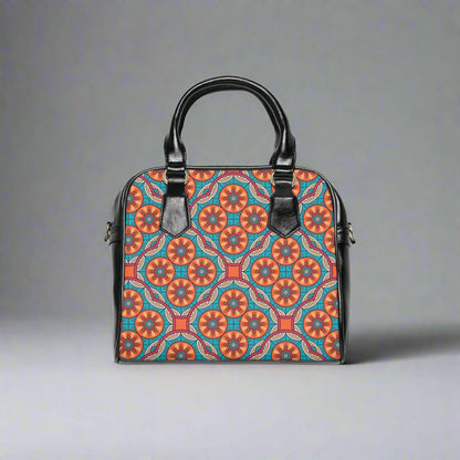 Shoulder Handbag - Oriental - 9.45’’ x 8.27’’ / Black - Bags