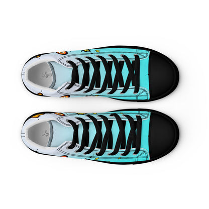 Unisex high top canvas shoes -Let’go - Shoes