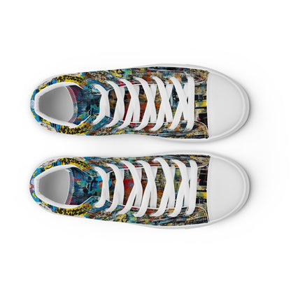 Unisex high top canvas shoes - Marilyn Monroe - Shoes
