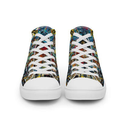 Unisex high top canvas shoes - Marilyn Monroe - Shoes