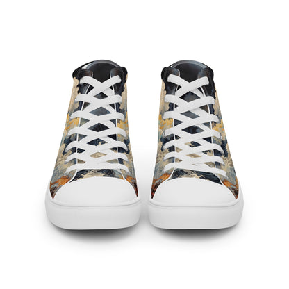 Unisex - high top canvas shoes- Storm - Shoes