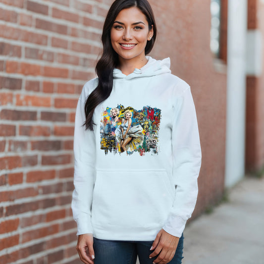 Unisex Hoodie - Popart Marilyn - Hoodie