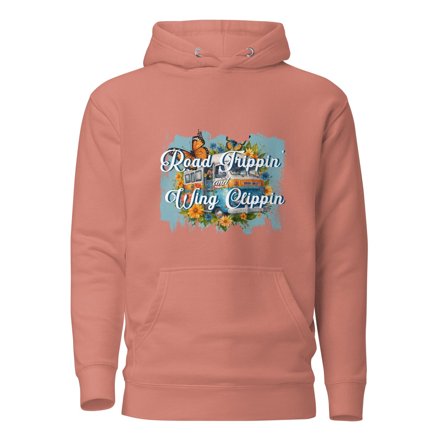 Unisex Hoodie - Road trip - Dusty Rose / S - Hoodie
