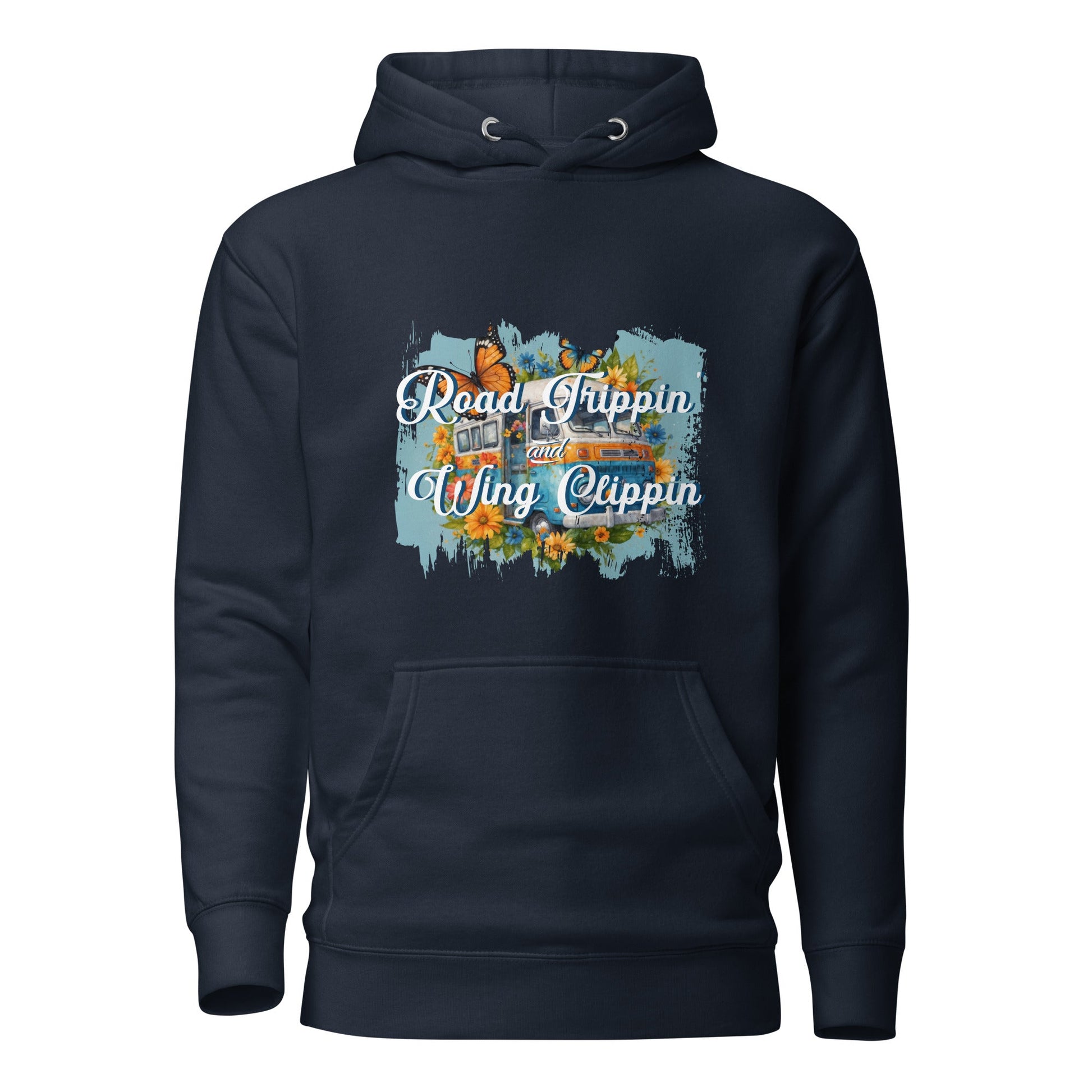 Unisex Hoodie - Road trip - Navy Blazer / S - Hoodie