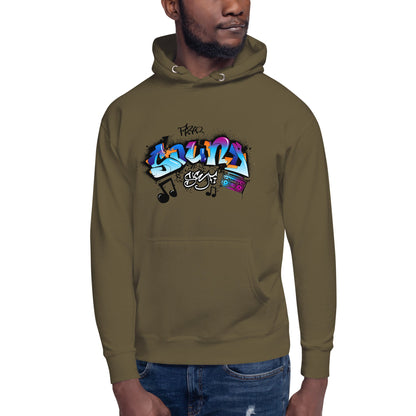 Unisex Hoodie- Sonic Graffiti Vibes - Hoodie