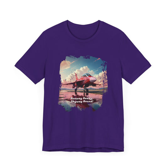 Unisex Jersey Short Sleeve Tee - Team Purple / S - T-Shirt