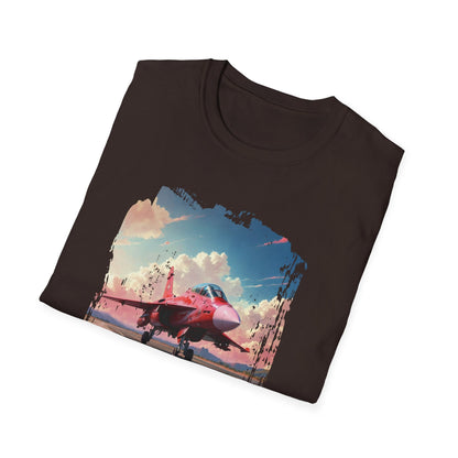 Unisex Softstyle T-Shirt -Aircraft Tee for Aviation Fans - T-Shirt