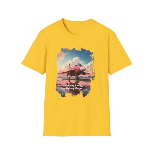 Unisex Softstyle T-Shirt -Aircraft Tee for Aviation Fans - Daisy / S - T-Shirt