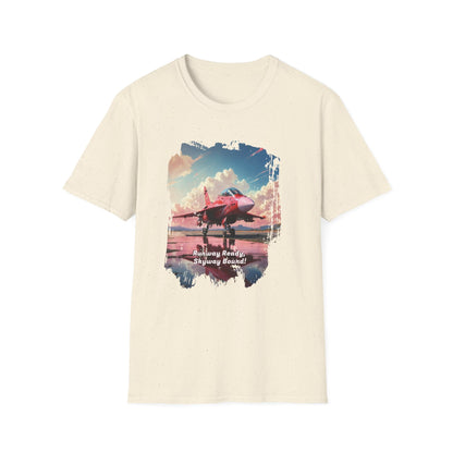 Unisex Softstyle T-Shirt -Aircraft Tee for Aviation Fans - Natural / S - T-Shirt