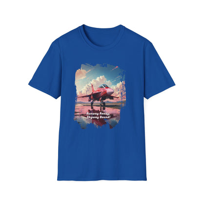 Unisex Softstyle T-Shirt -Aircraft Tee for Aviation Fans - Royal / S - T-Shirt