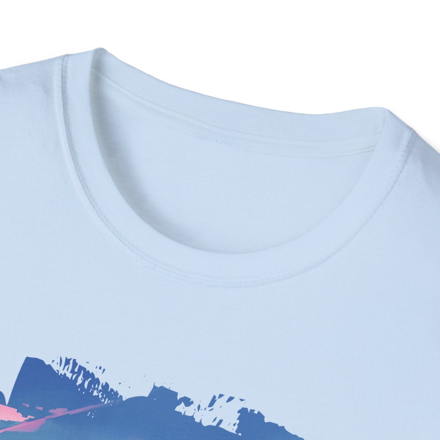 Unisex Softstyle T-Shirt - Anime Portrait of Cute and Cool - T-Shirt