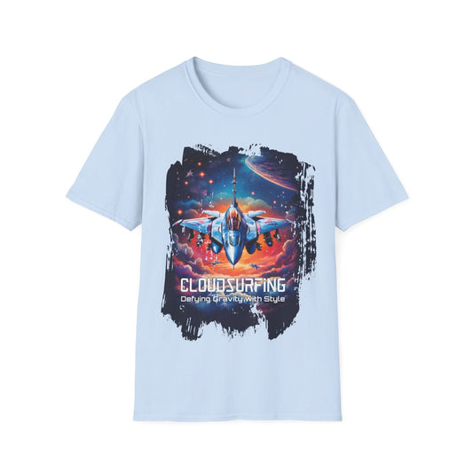 Unisex Softstyle T-Shirt - Cloudsurfing - Light Blue / S - T-Shirt
