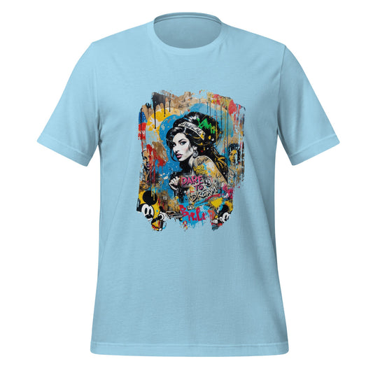 Unisex t-shirt -Amy - Ocean Blue / S - T-Shirt