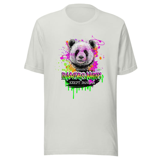 Unisex t-shirt - Nothing is Black and White - Silver / S - T-Shirt