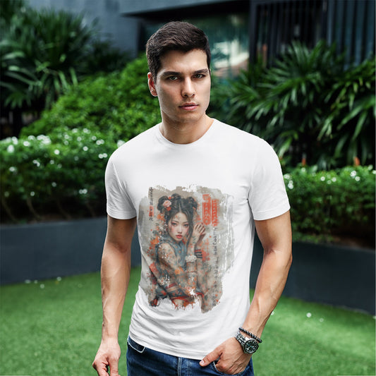 Unisex t-shirt - Samurai Bloom - T-Shirt