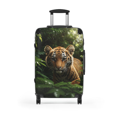 Wild Tiger Suitcase | Travel Luggage for Adventurers - Medium / Black - Bags