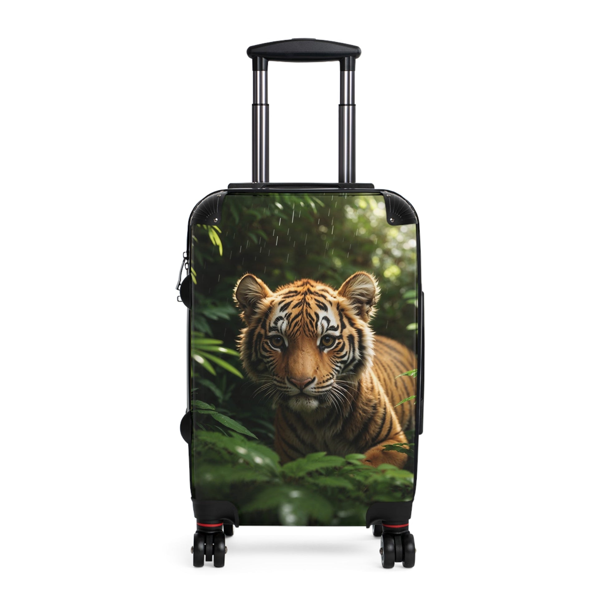 Wild Tiger Suitcase | Travel Luggage for Adventurers - Small / Black - Bags