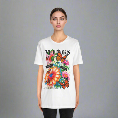 Unisex T-shirt - Butterflies Wings Shirt,
